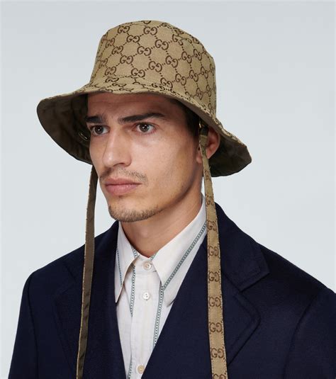 gucci mens hats ebay|who made gucci bucket hat.